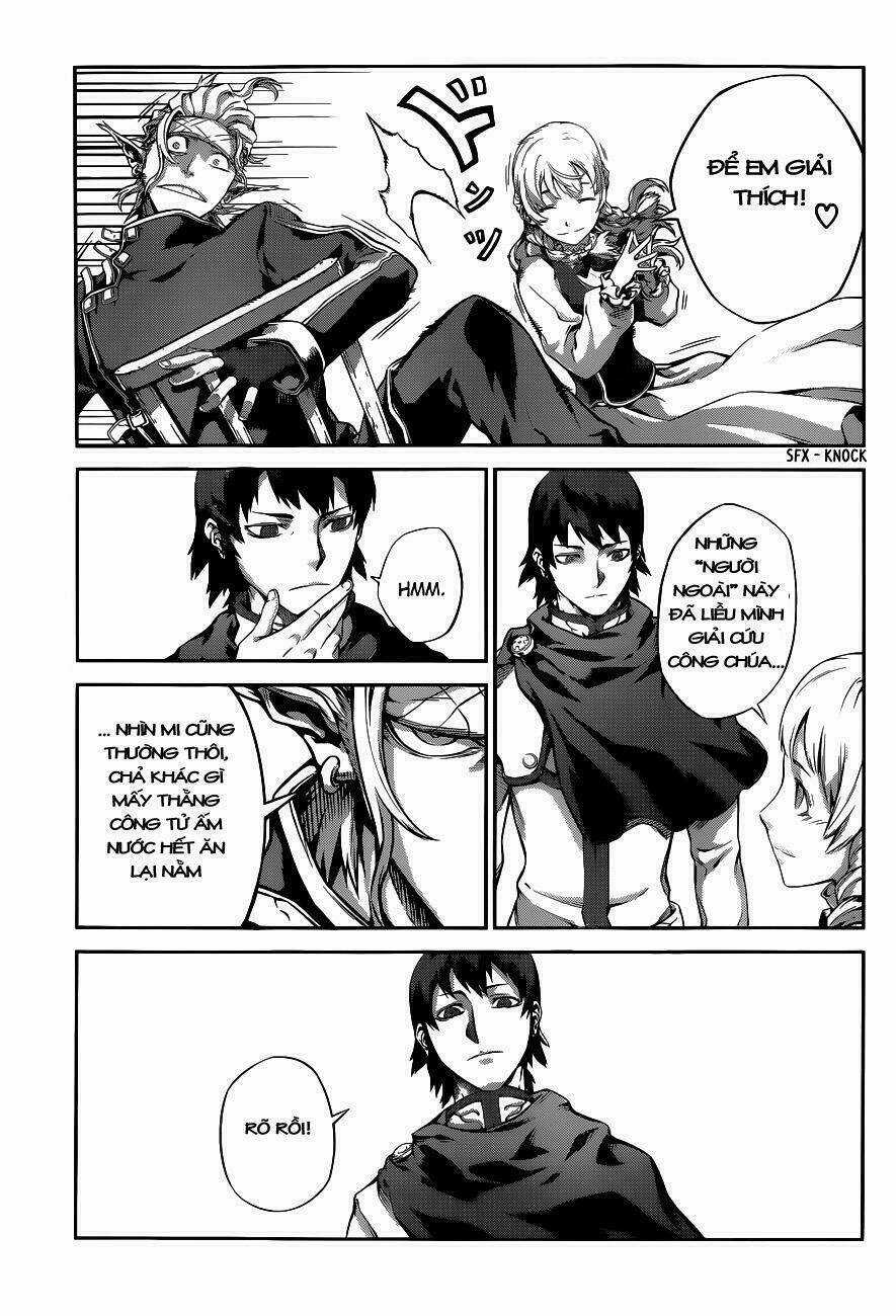 Drag-On Dragoon - Shi Ni Itaru Aka Chapter 5 trang 14