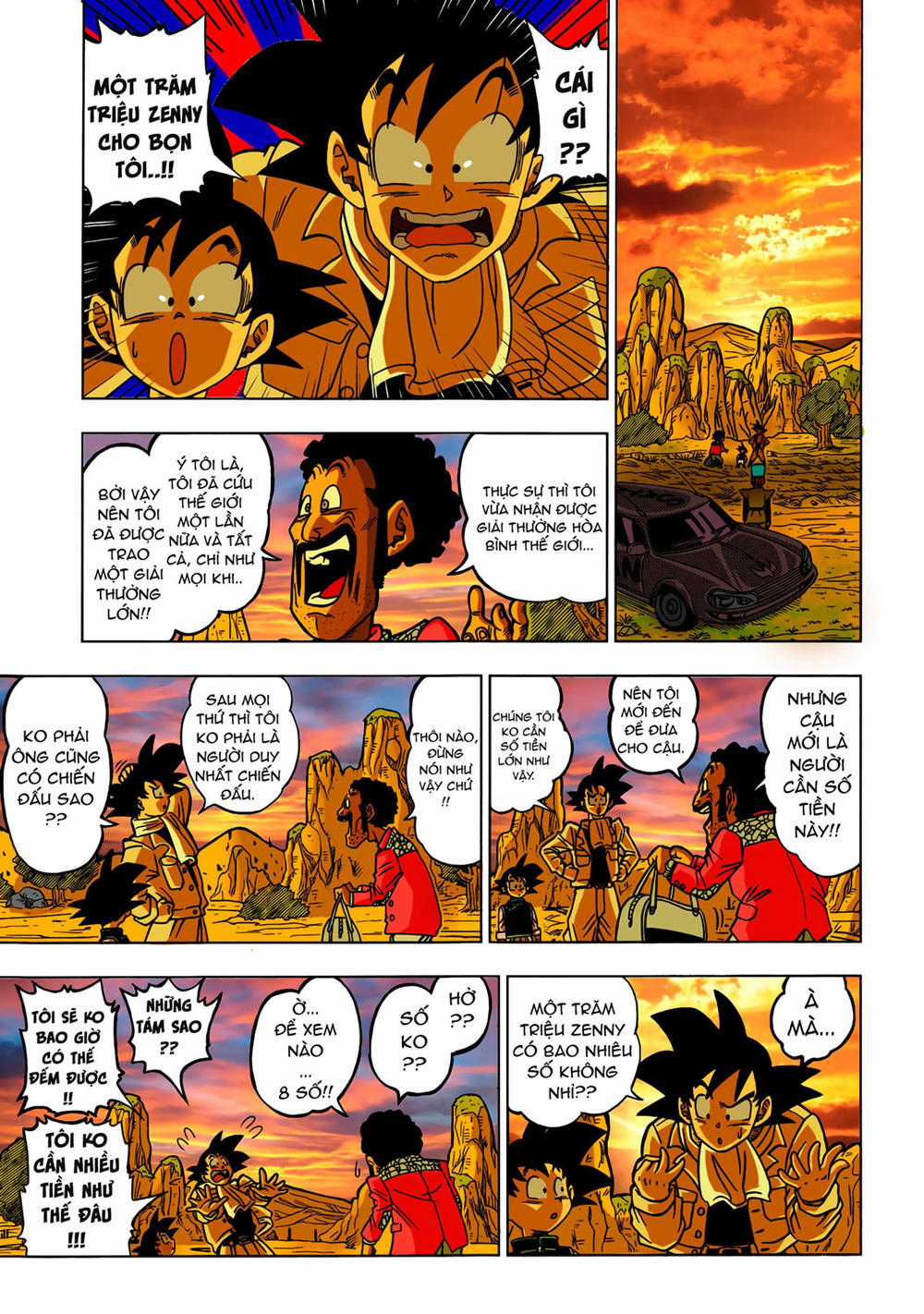 Dragon Ball Super Màu (Unofficial) Chapter 1 trang 14