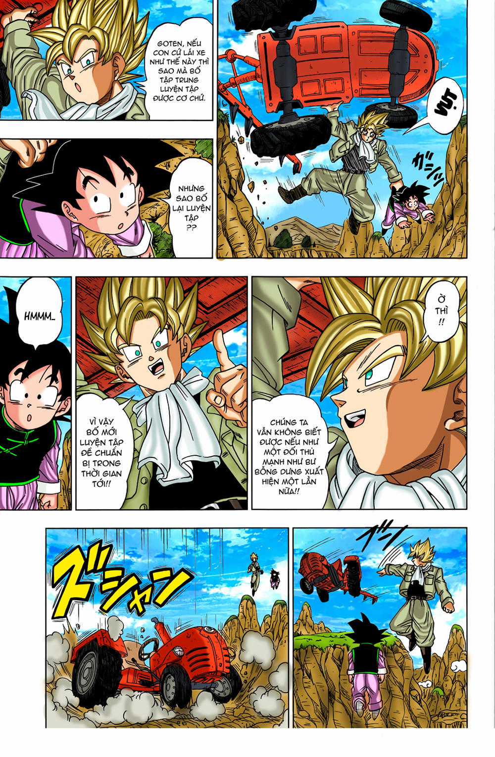 Dragon Ball Super Màu (Unofficial) Chapter 1 trang 8