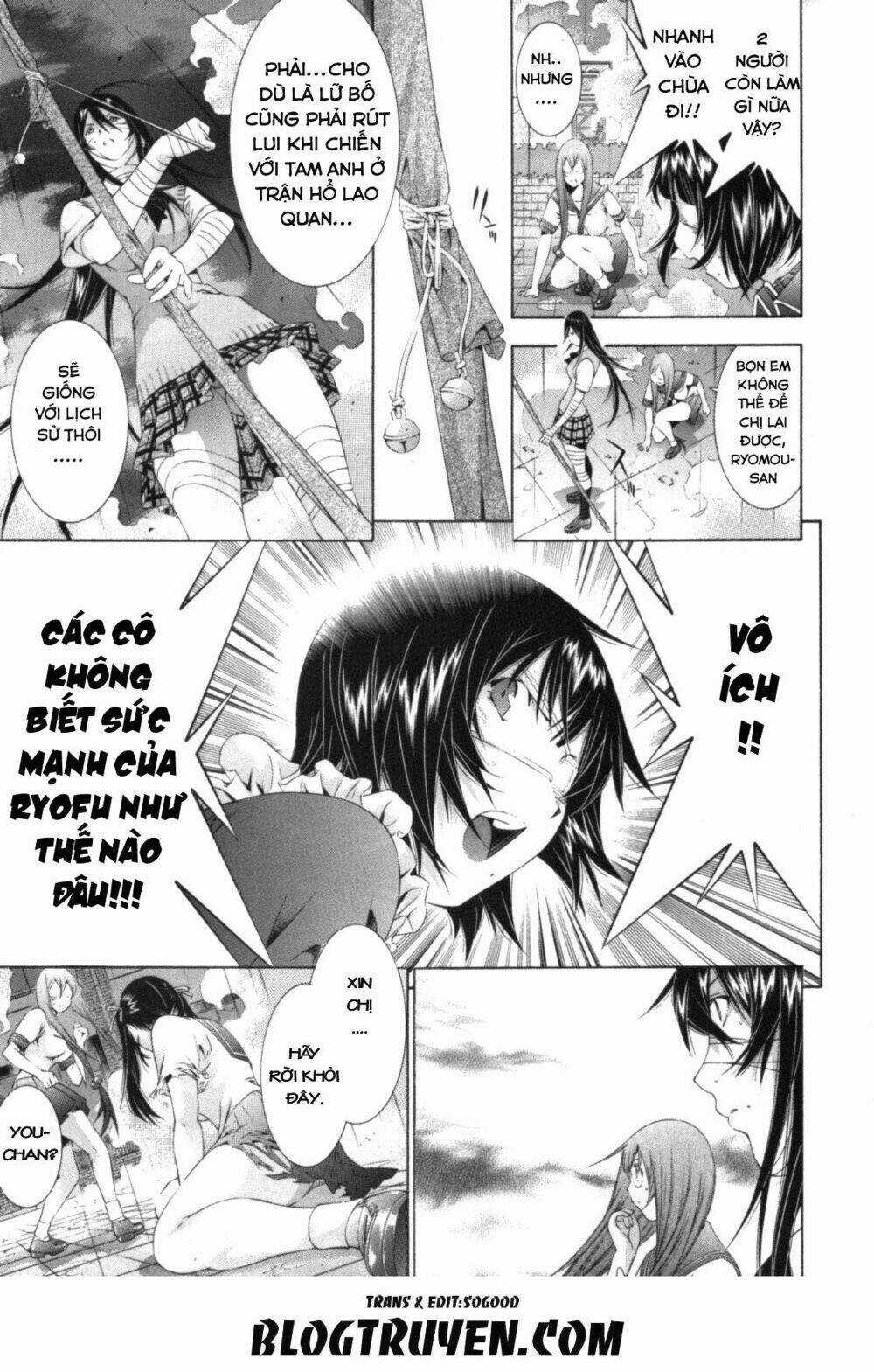 Dragon Girl - Ikkitousen Chapter 101 trang 12