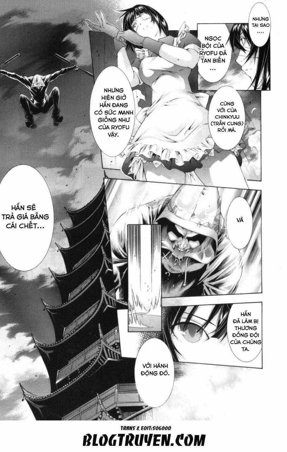 Dragon Girl - Ikkitousen Chapter 101 trang 6