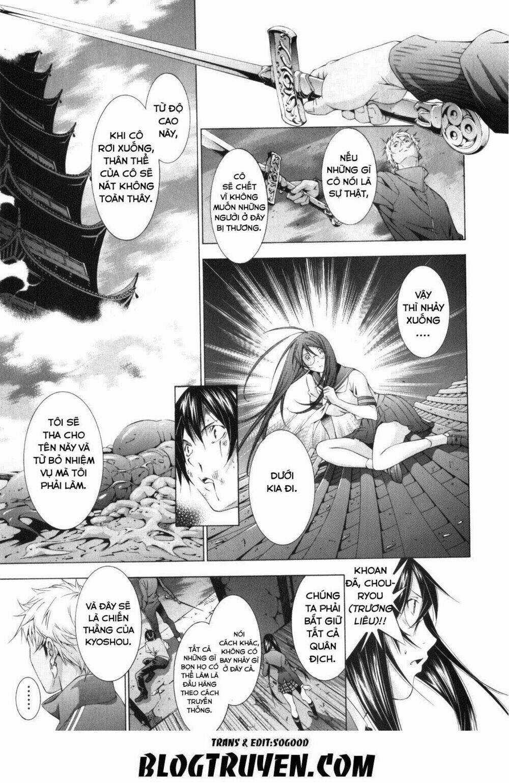 Dragon Girl - Ikkitousen Chapter 106 trang 12