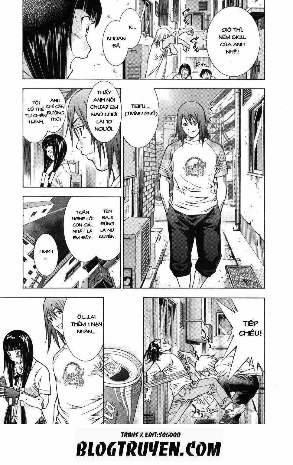 Dragon Girl - Ikkitousen Chapter 59 trang 22