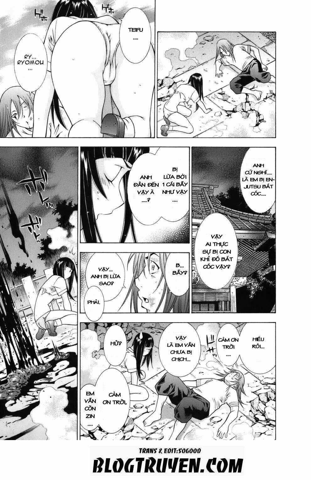 Dragon Girl - Ikkitousen Chapter 62 trang 20
