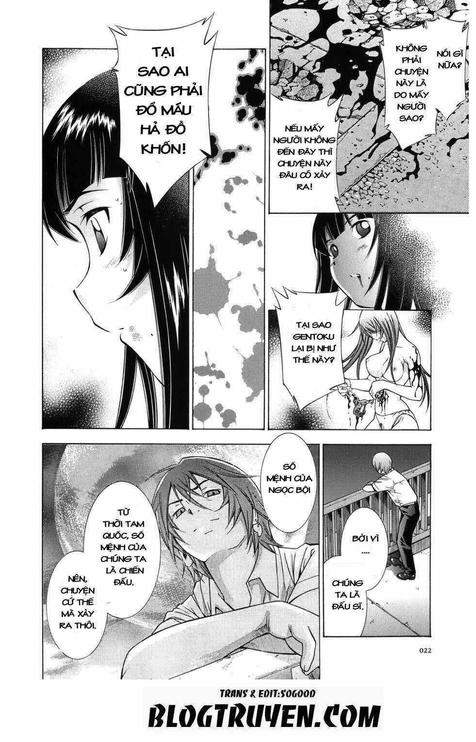 Dragon Girl - Ikkitousen Chapter 62 trang 23