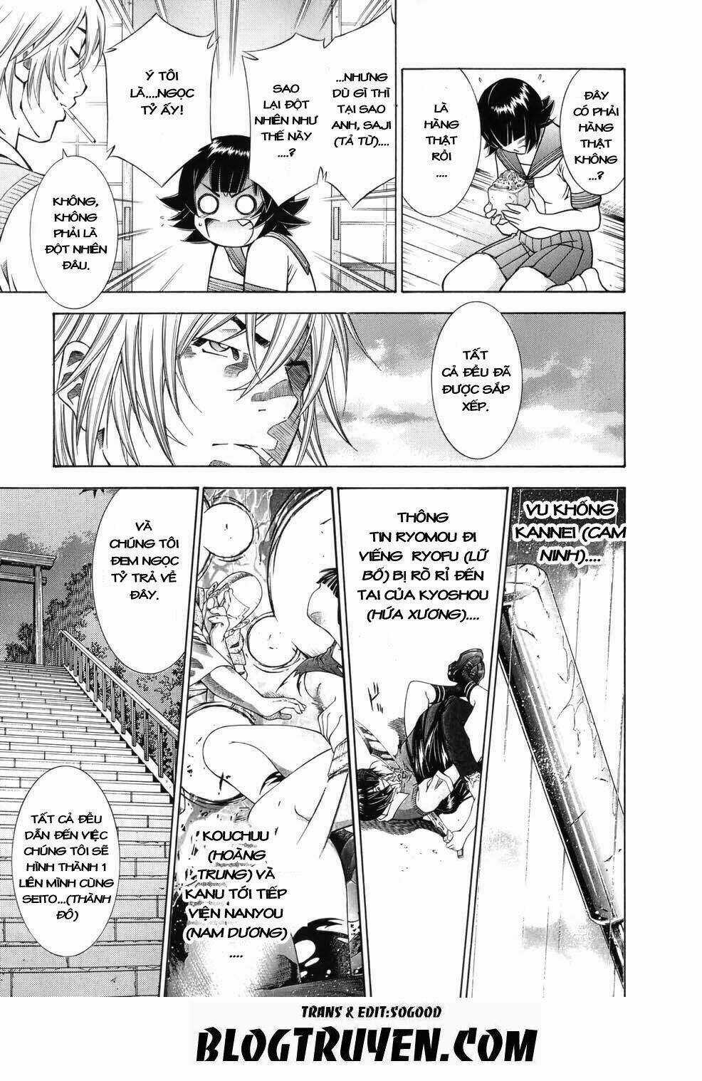Dragon Girl - Ikkitousen Chapter 63 trang 20