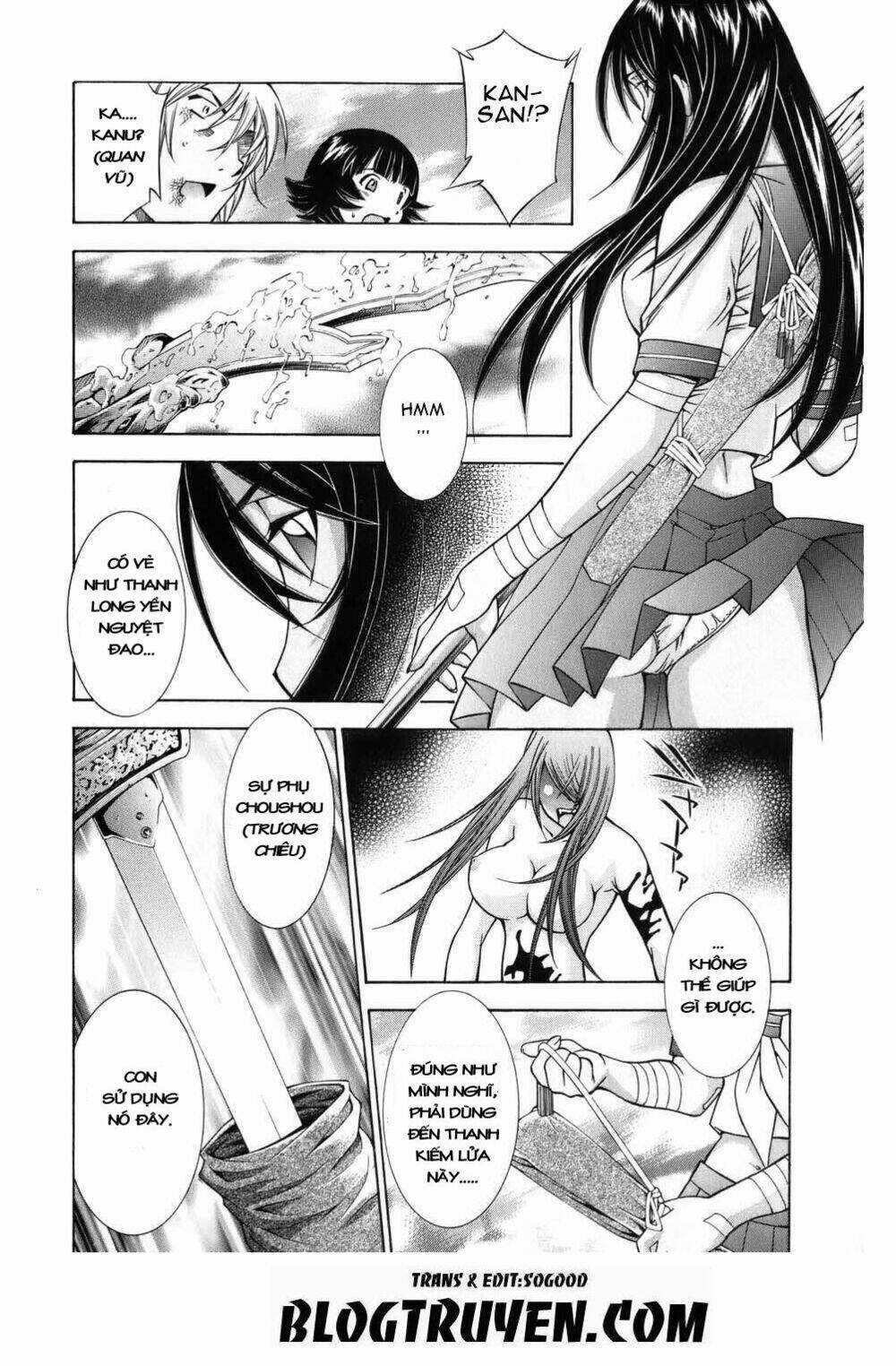 Dragon Girl - Ikkitousen Chapter 63 trang 9