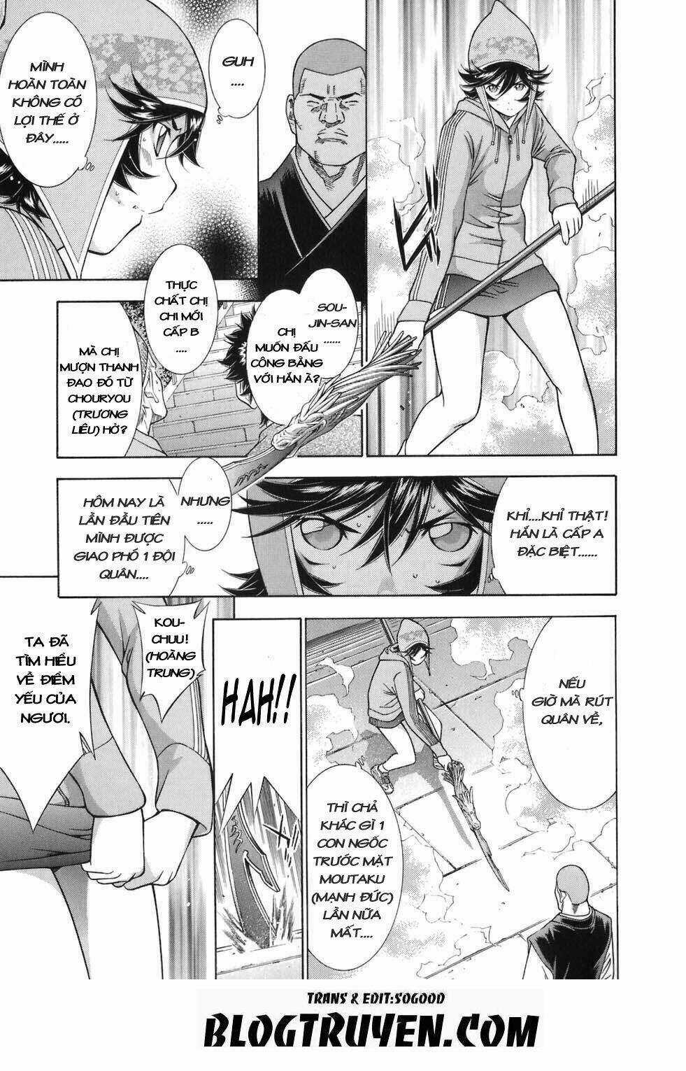 Dragon Girl - Ikkitousen Chapter 73 trang 13