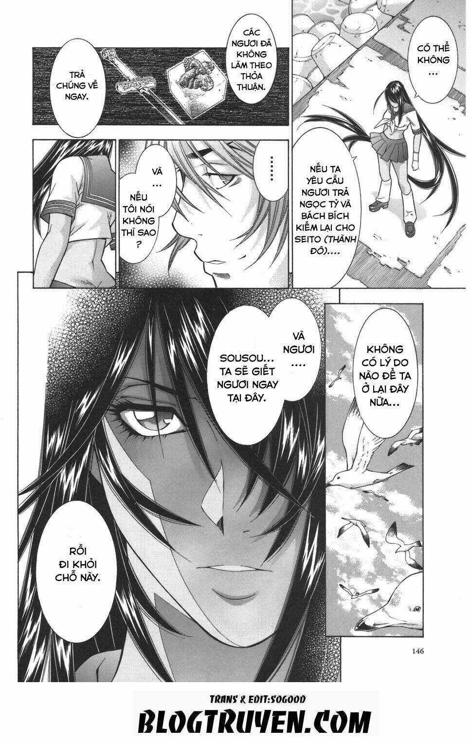 Dragon Girl - Ikkitousen Chapter 81 trang 9