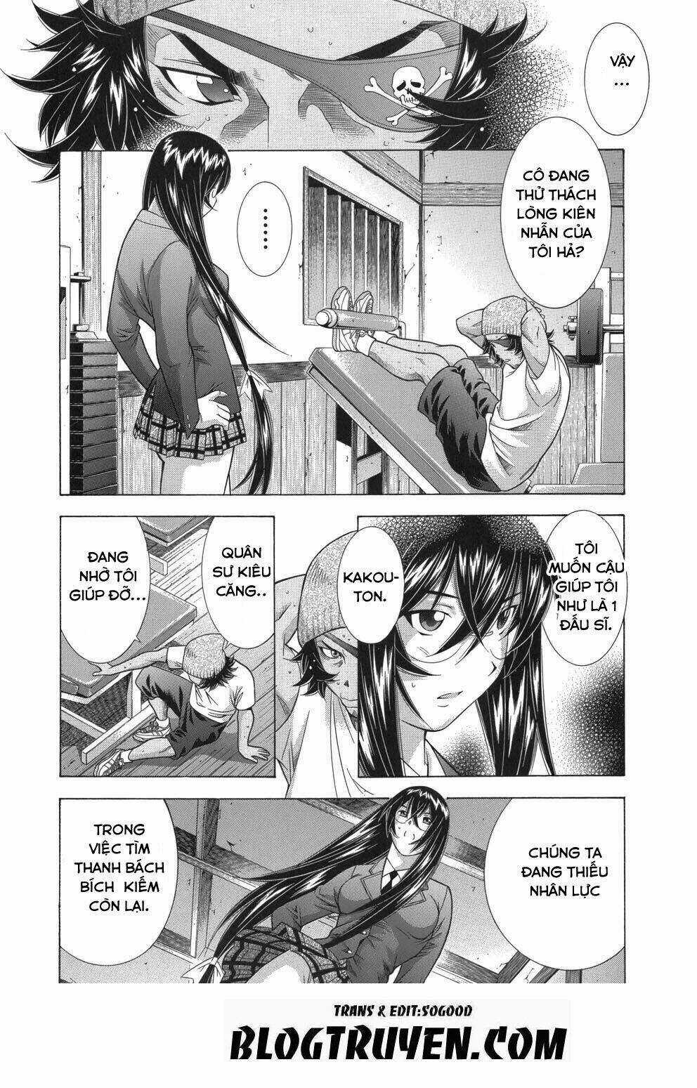 Dragon Girl - Ikkitousen Chapter 85 trang 9