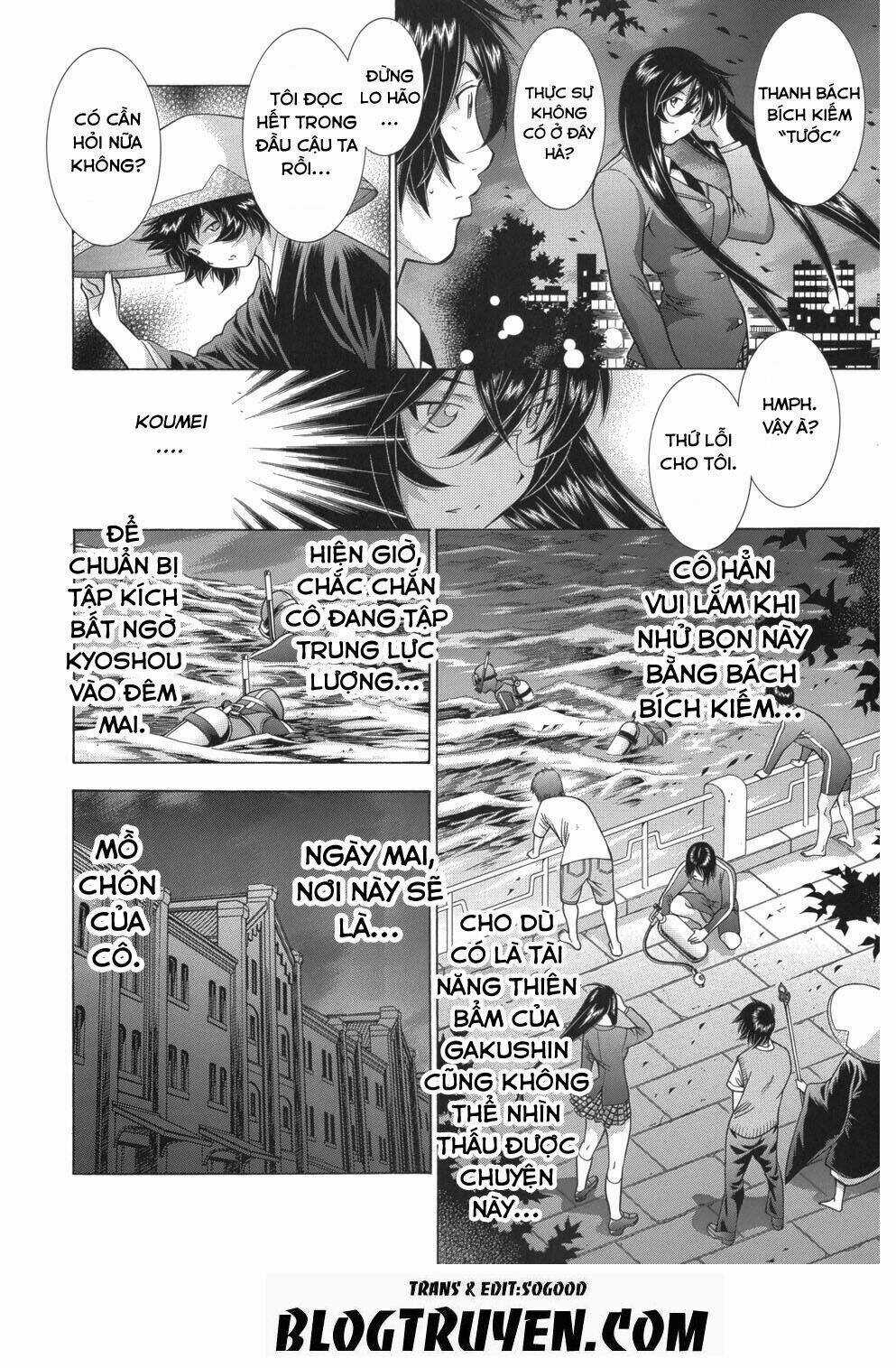 Dragon Girl - Ikkitousen Chapter 88 trang 5