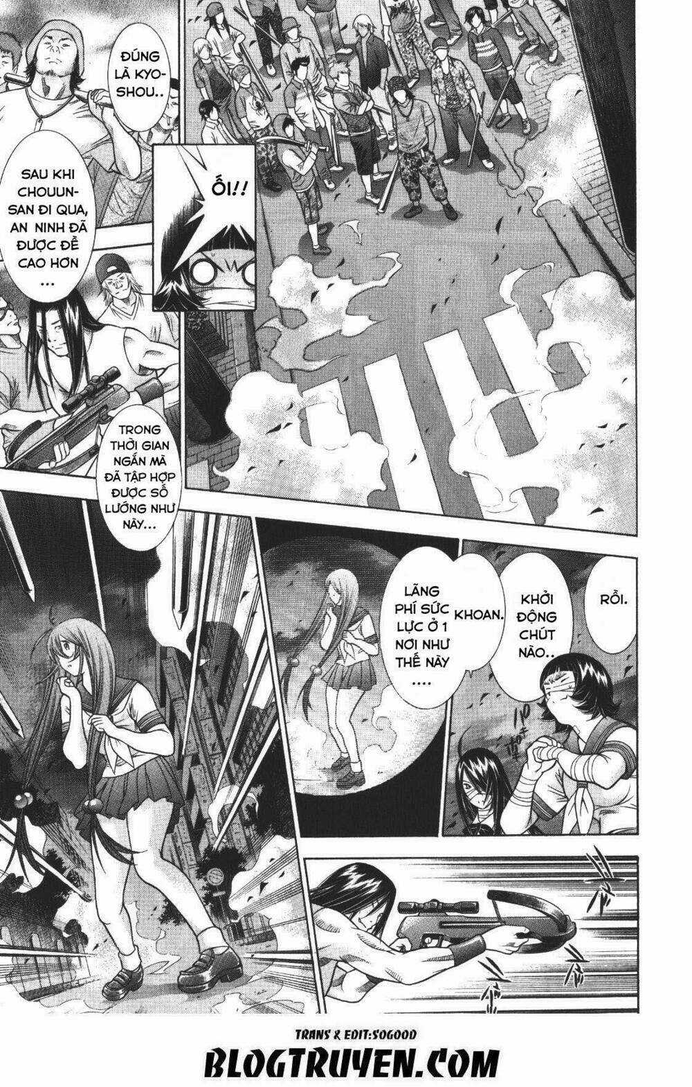 Dragon Girl - Ikkitousen Chapter 90 trang 14