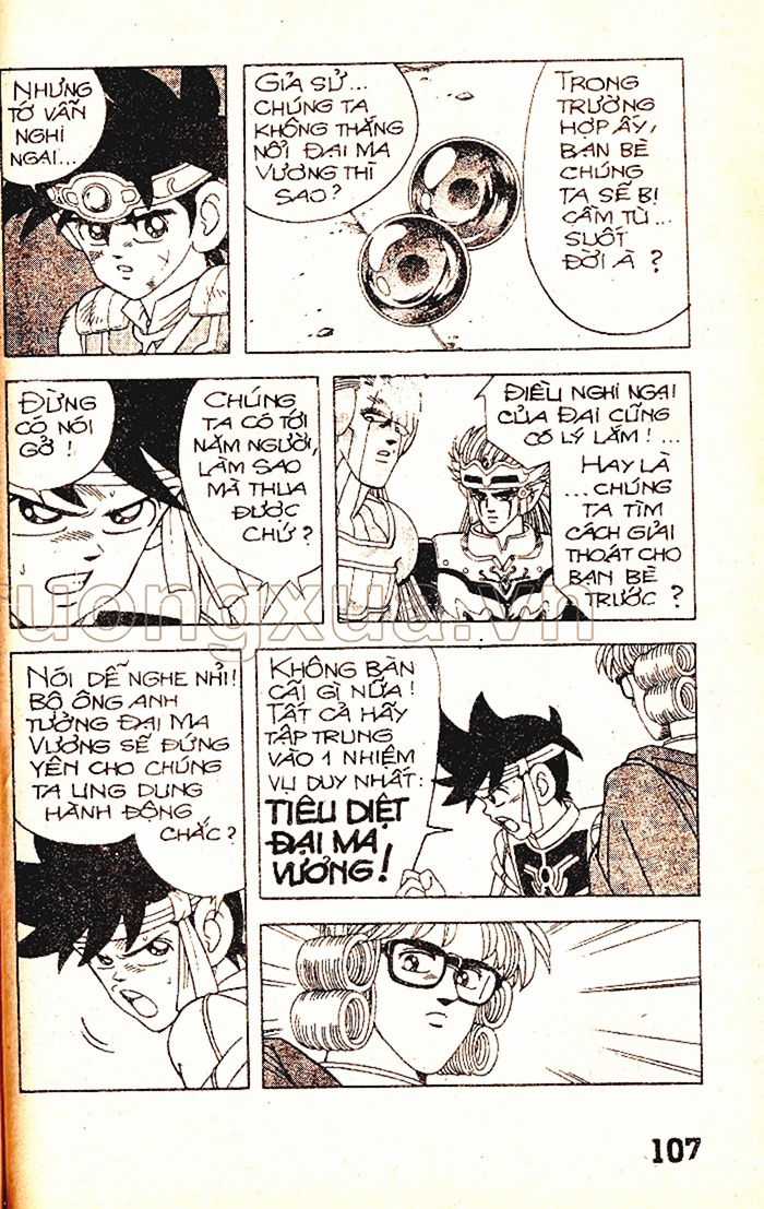 Dragon Quest 1 Chapter 54 trang 108