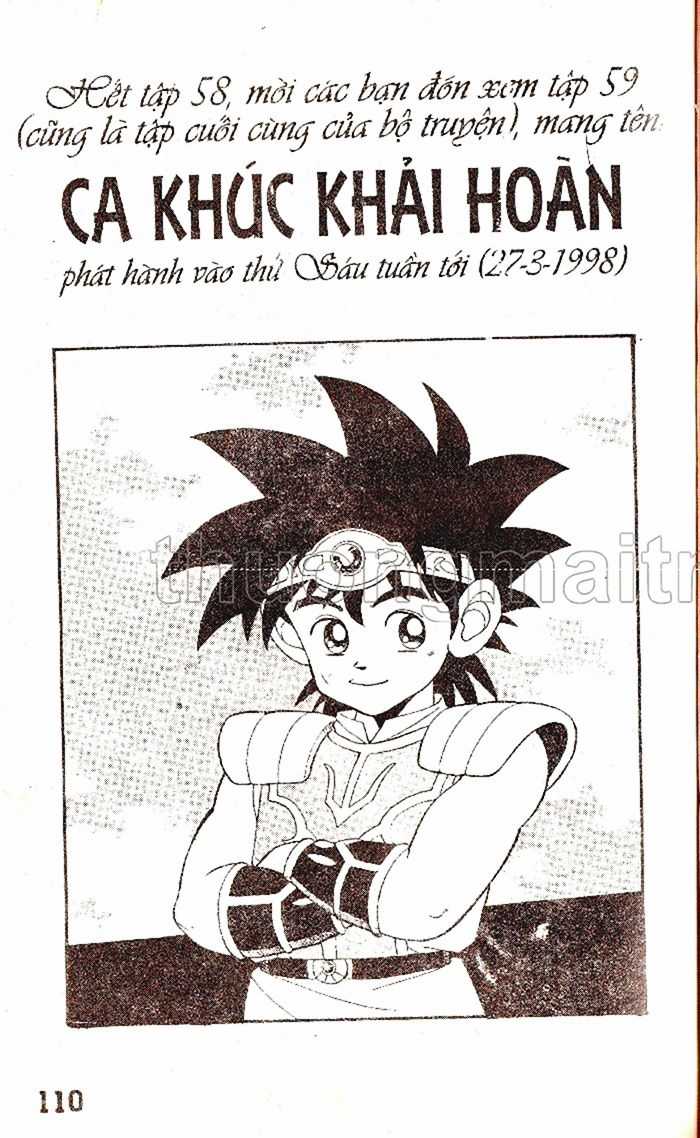 Dragon Quest 1 Chapter 58 trang 111