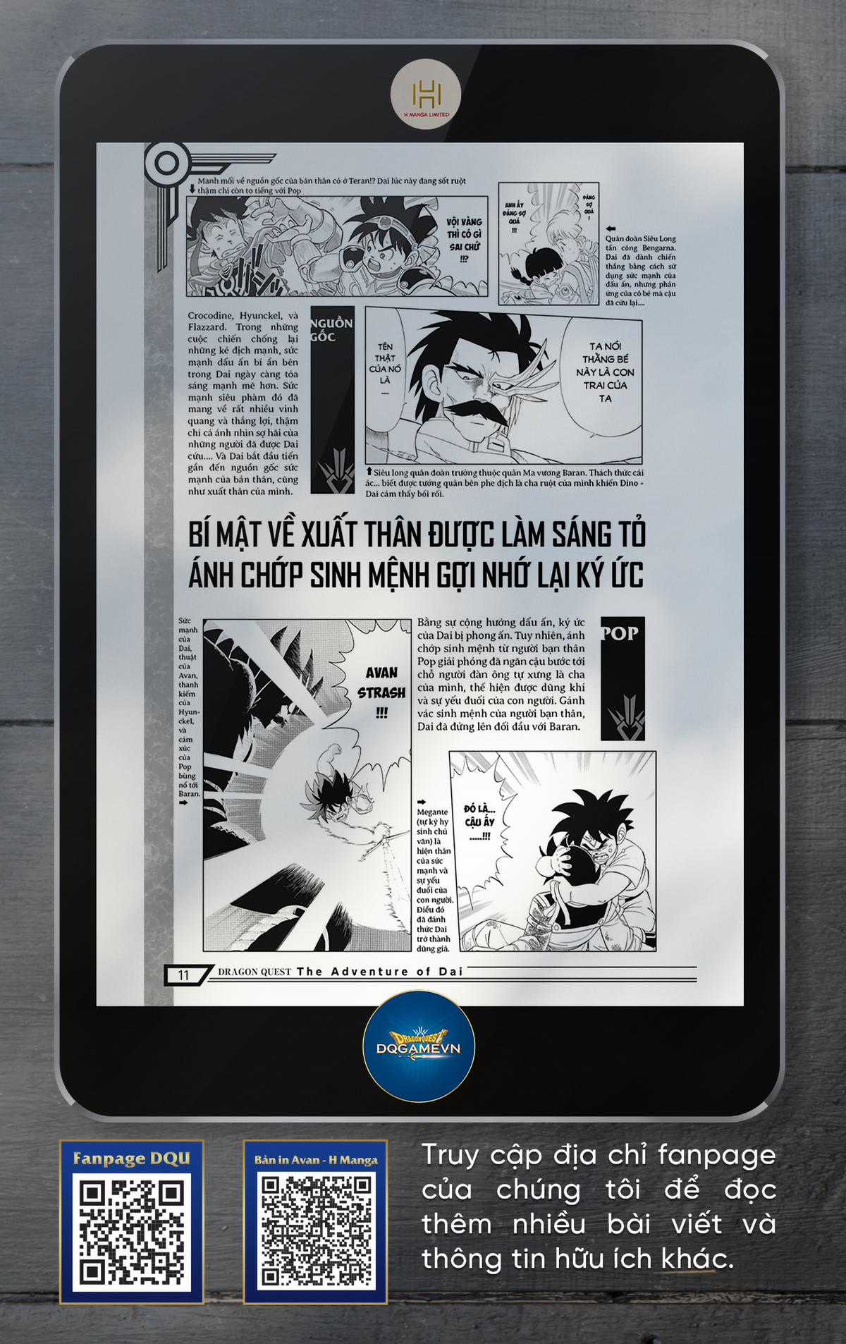 Dragon Quest - Cuộc phiêu lưu của Dai - Databook Chapter 1 trang 2