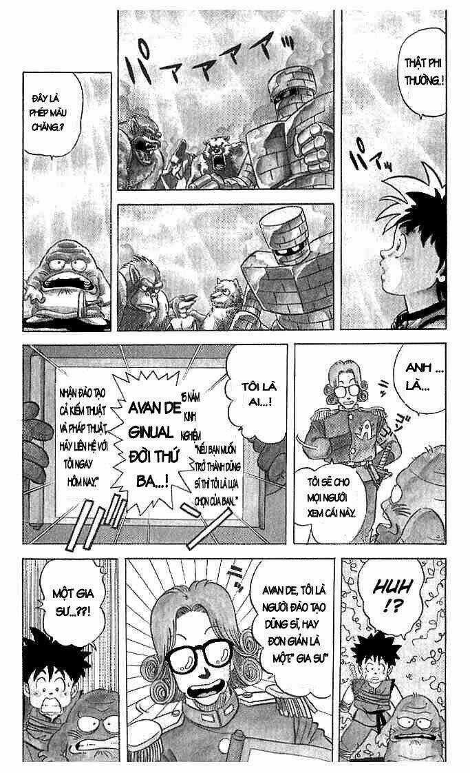 Dragon Quest - Dấu Ấn Rồng Thiêng Chapter 6 trang 11