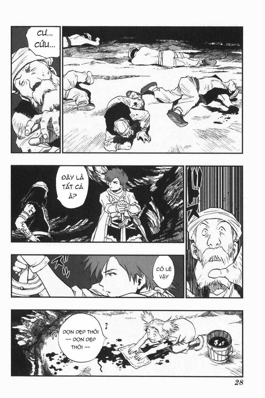 Dragon Quest - Dấu Ấn Roto - Những người kế thừa Chapter 1 trang 31