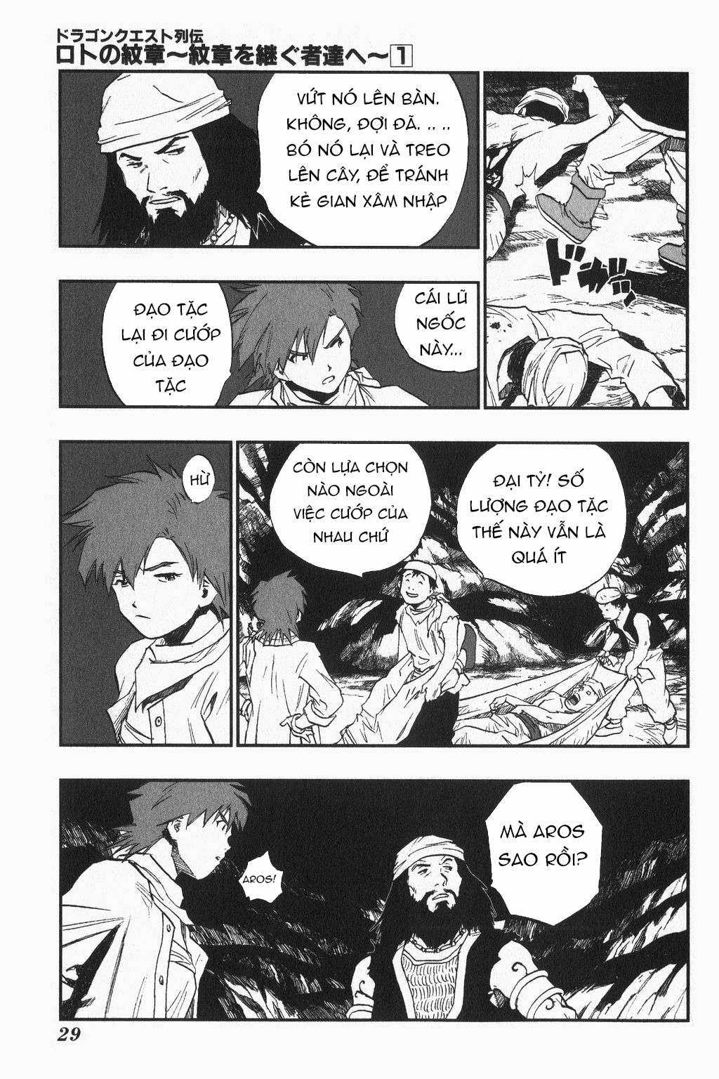 Dragon Quest - Dấu Ấn Roto - Những người kế thừa Chapter 1 trang 32