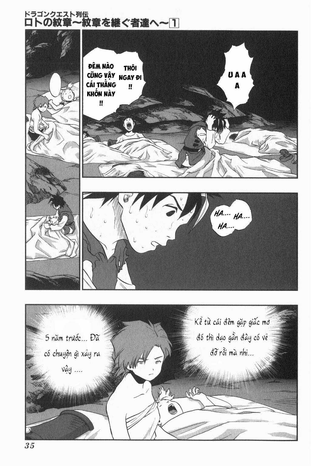 Dragon Quest - Dấu Ấn Roto - Những người kế thừa Chapter 1 trang 38