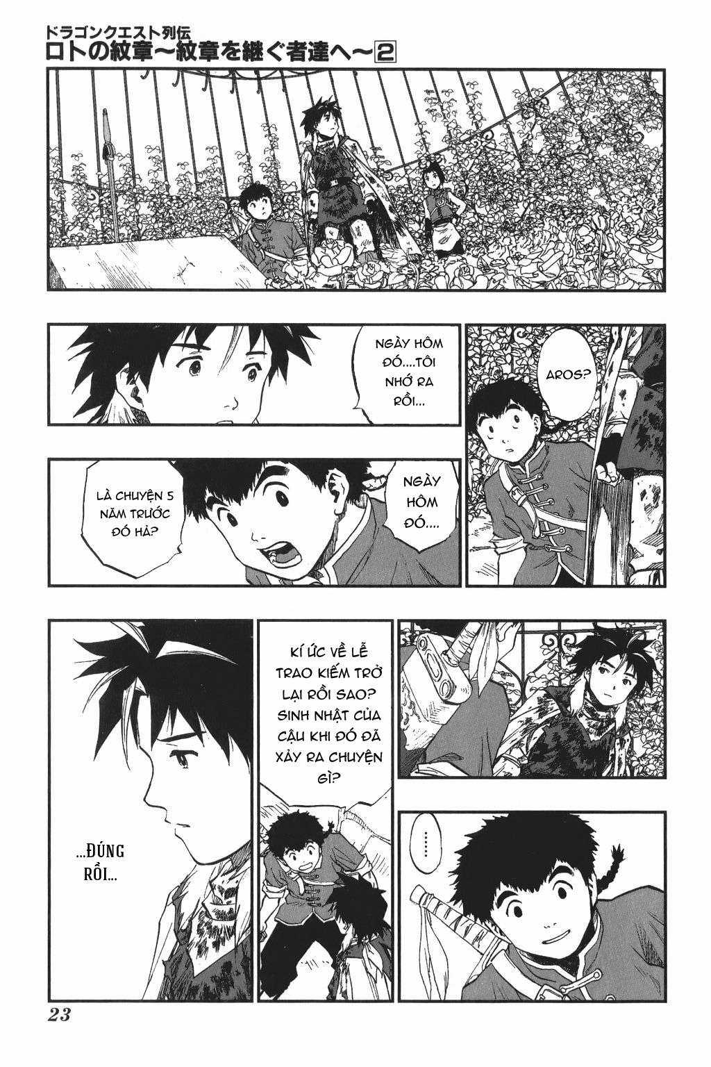 Dragon Quest - Dấu Ấn Roto - Những người kế thừa Chapter 11 trang 2