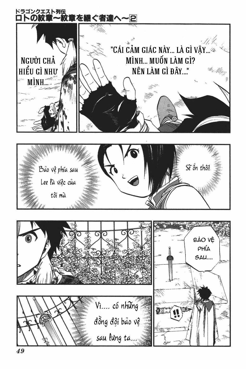 Dragon Quest - Dấu Ấn Roto - Những người kế thừa Chapter 12 trang 10