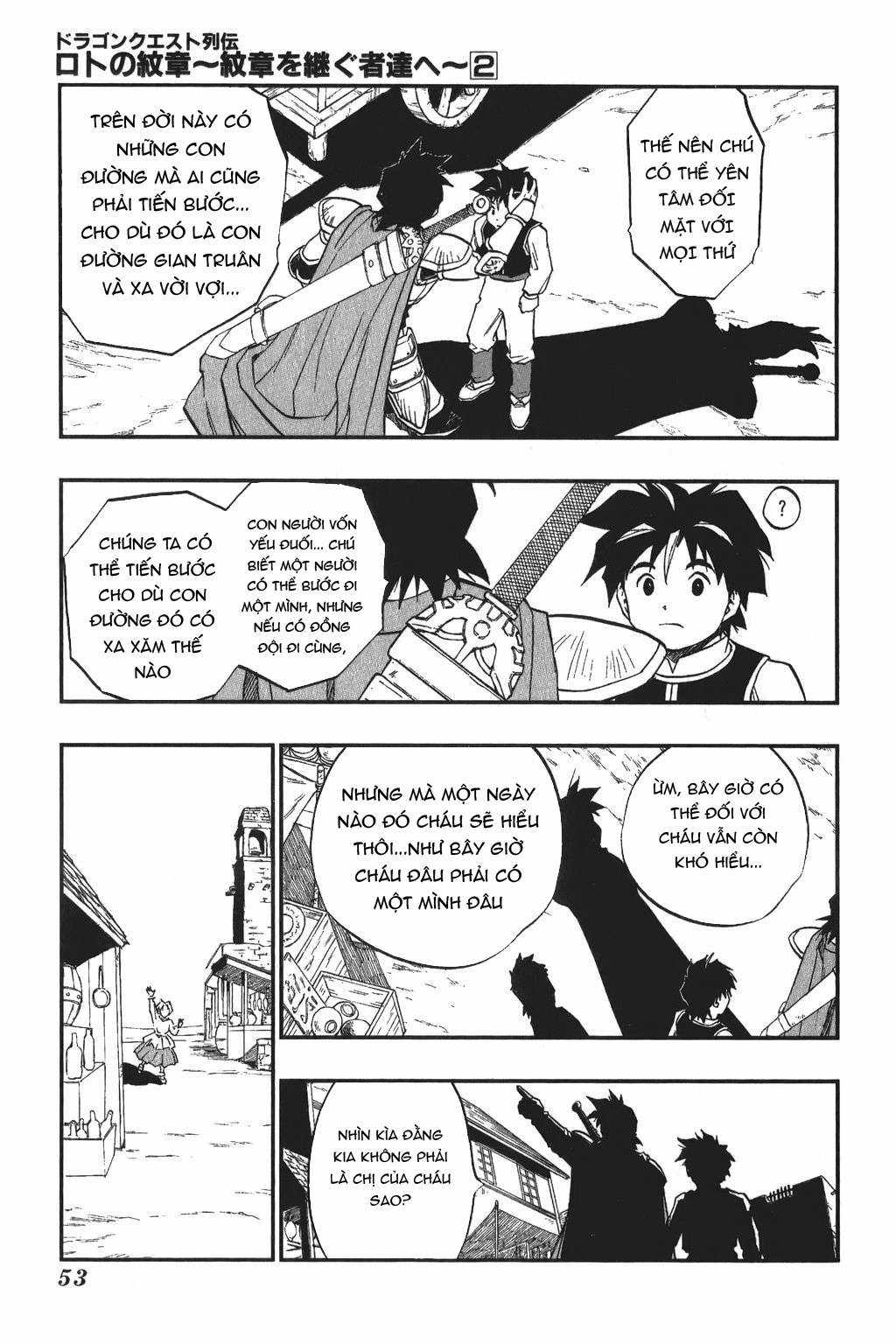 Dragon Quest - Dấu Ấn Roto - Những người kế thừa Chapter 12 trang 14