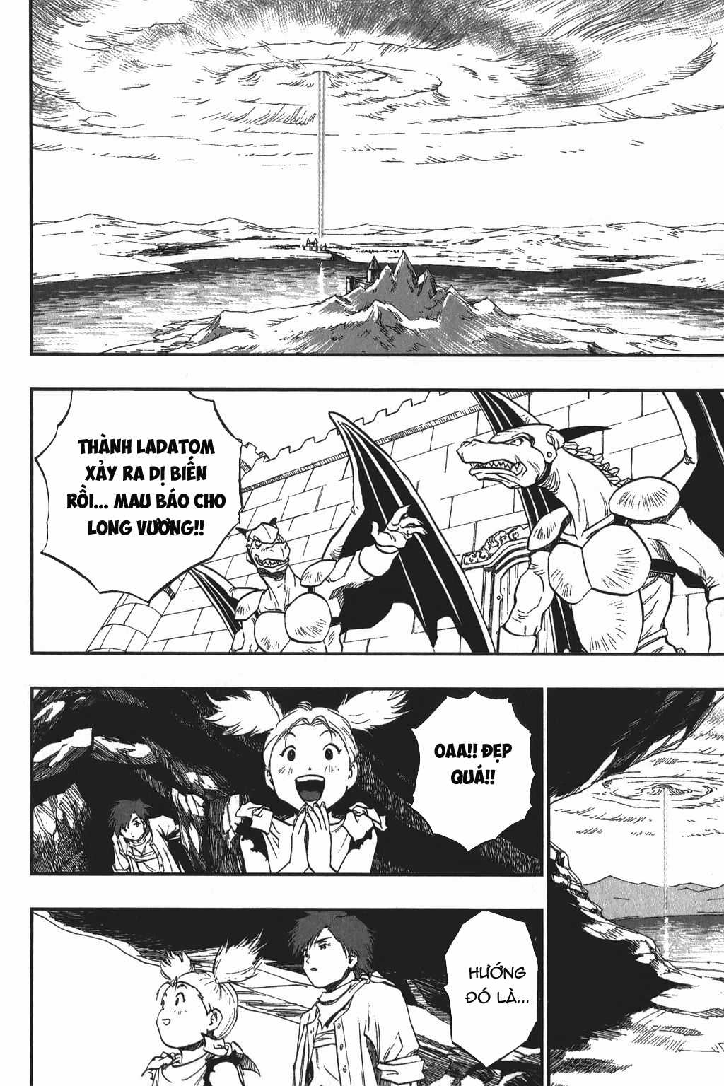 Dragon Quest - Dấu Ấn Roto - Những người kế thừa Chapter 13 trang 10