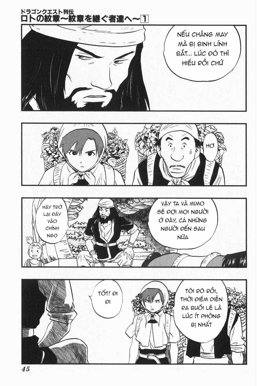 Dragon Quest - Dấu Ấn Roto - Những người kế thừa Chapter 2 trang 8