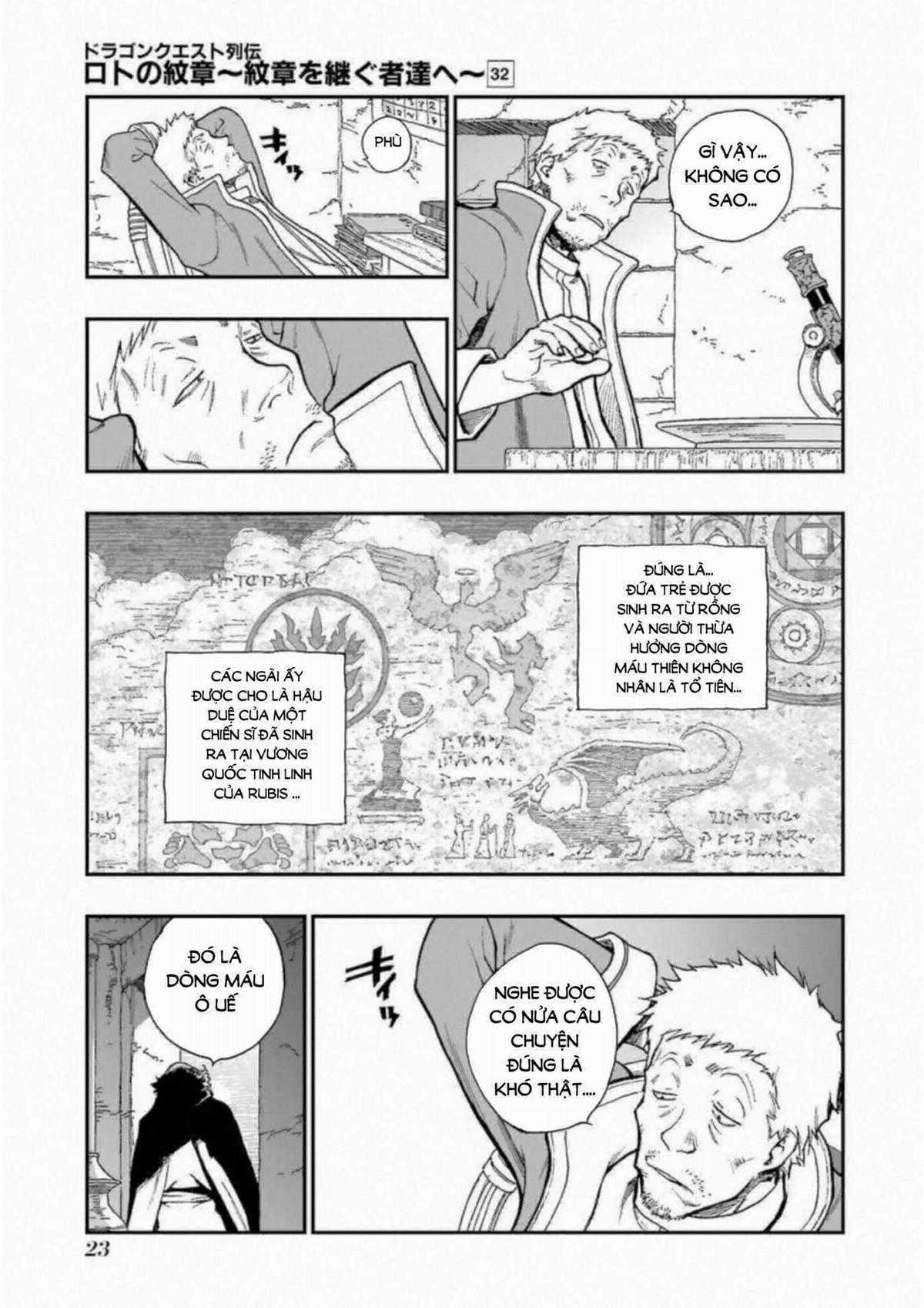 Dragon Quest - Dấu Ấn Roto - Những người kế thừa Chapter 296 trang 24