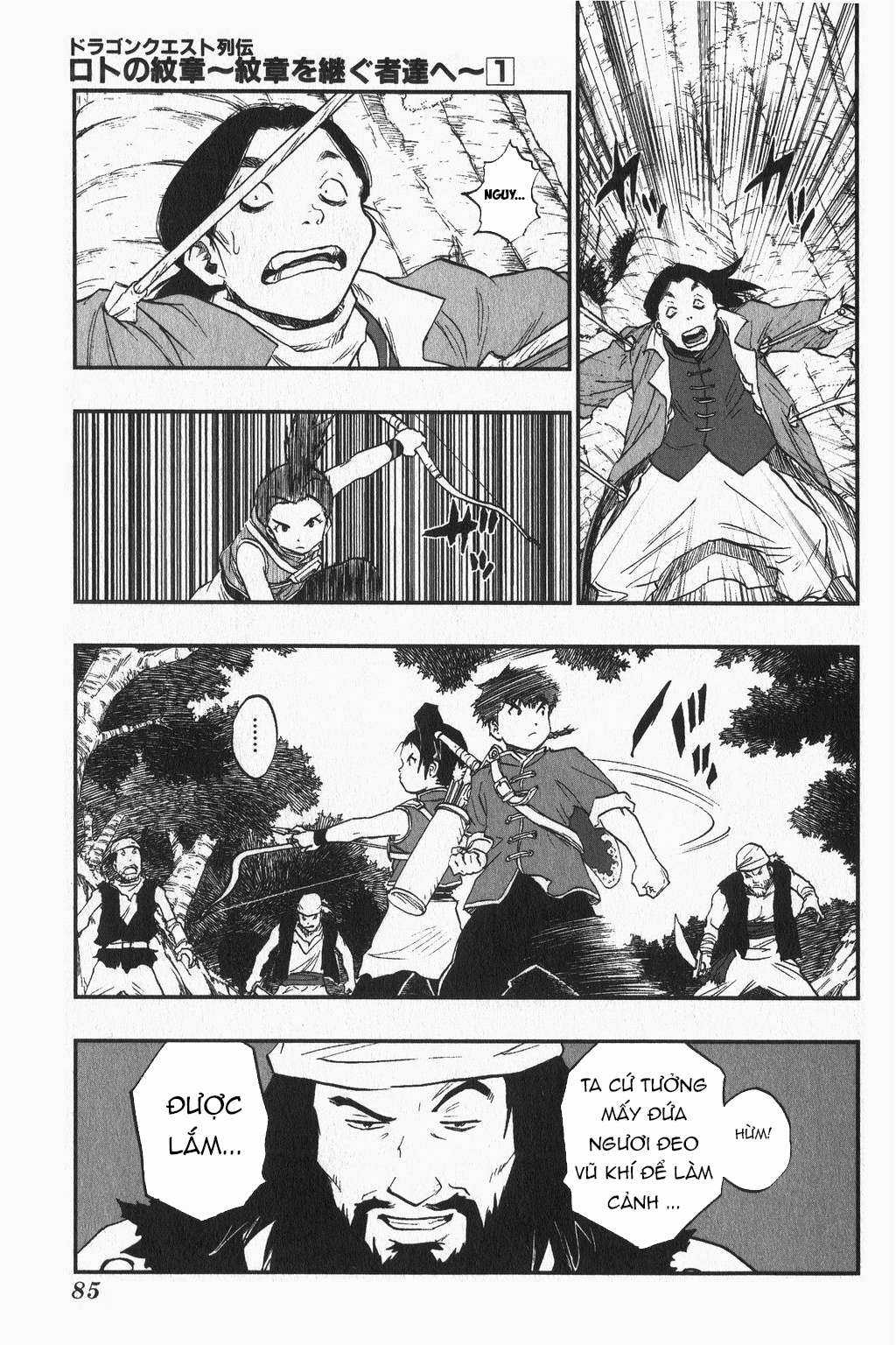 Dragon Quest - Dấu Ấn Roto - Những người kế thừa Chapter 3 trang 12