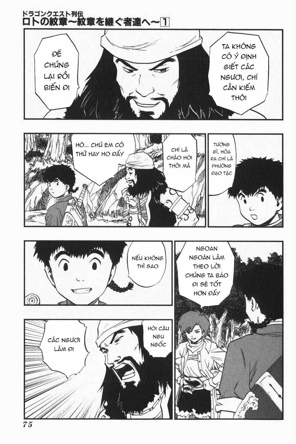 Dragon Quest - Dấu Ấn Roto - Những người kế thừa Chapter 3 trang 2