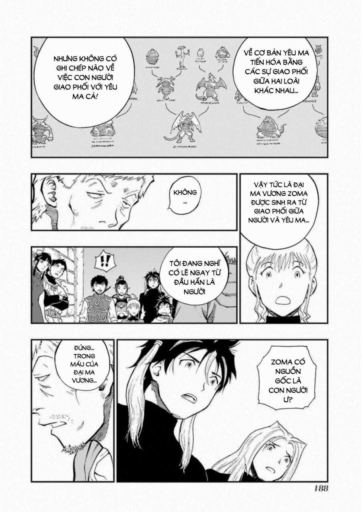 Dragon Quest - Dấu Ấn Roto - Những người kế thừa Chapter 303 trang 13