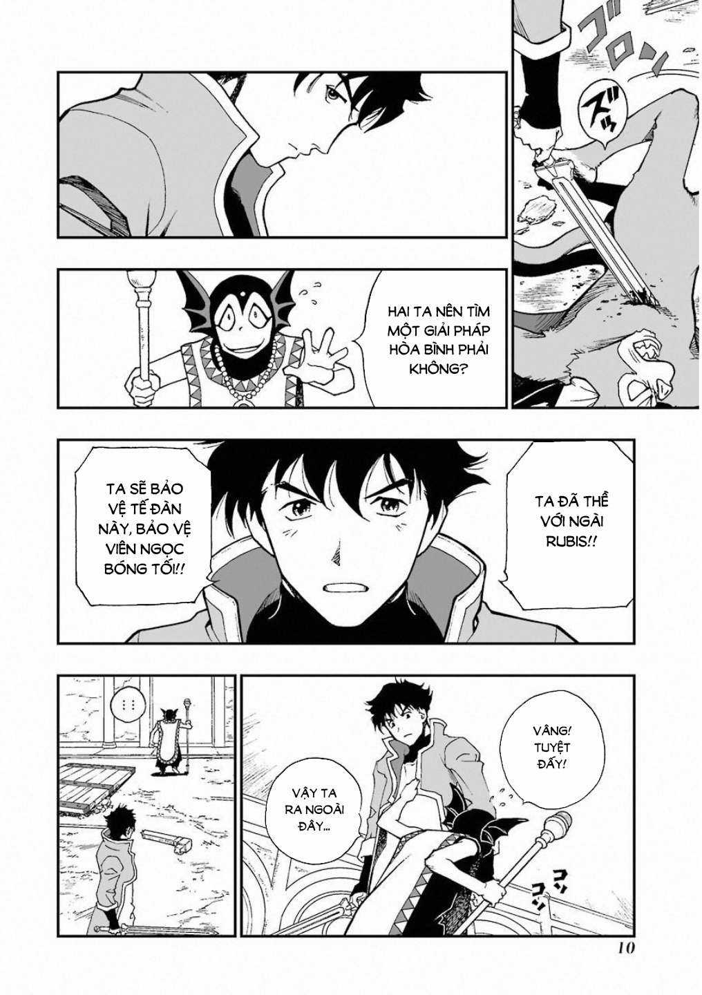 Dragon Quest - Dấu Ấn Roto - Những người kế thừa Chapter 304 trang 11