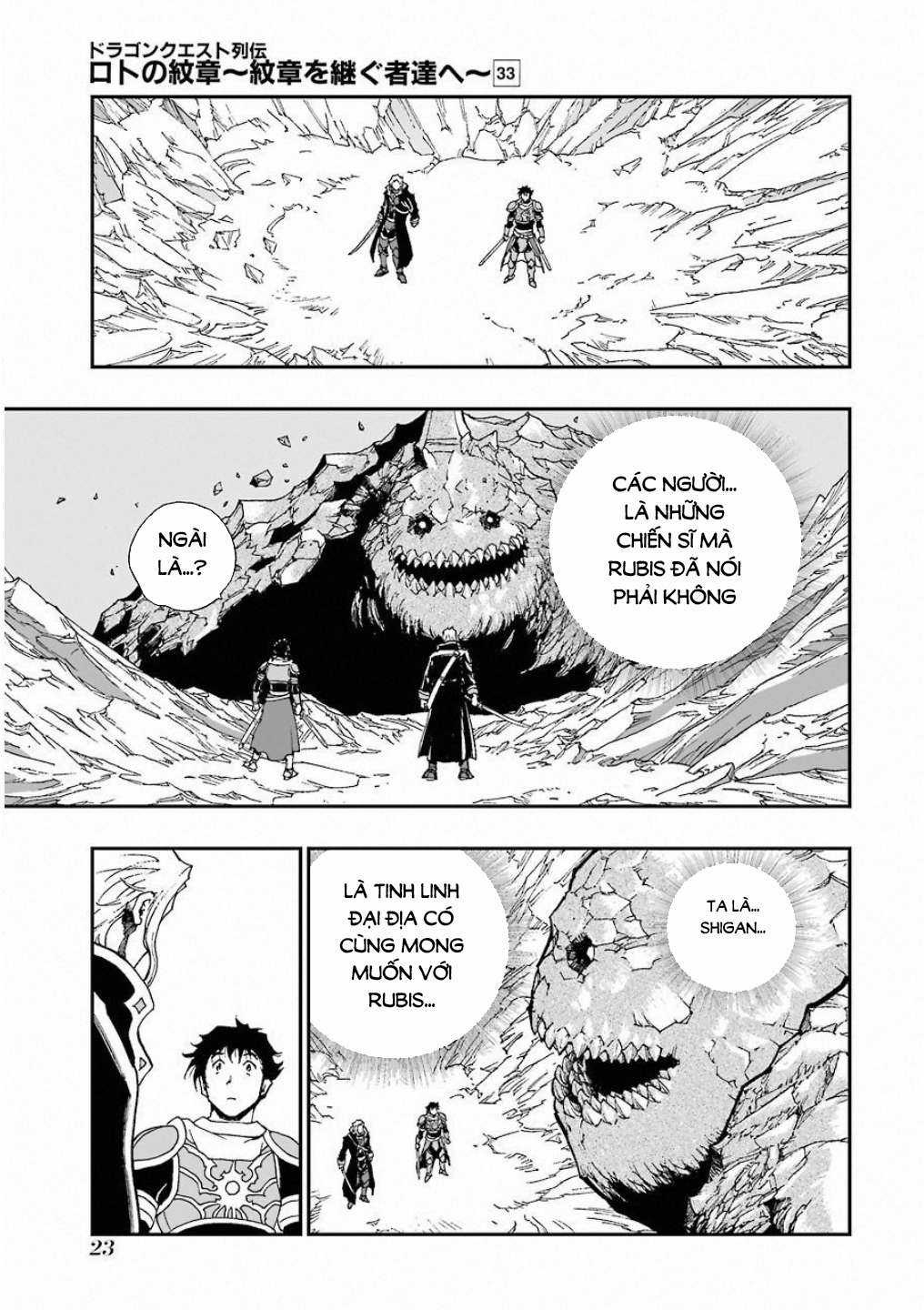 Dragon Quest - Dấu Ấn Roto - Những người kế thừa Chapter 304 trang 24