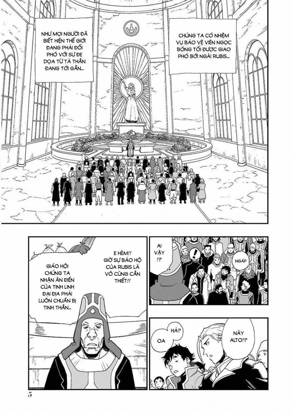 Dragon Quest - Dấu Ấn Roto - Những người kế thừa Chapter 304 trang 6