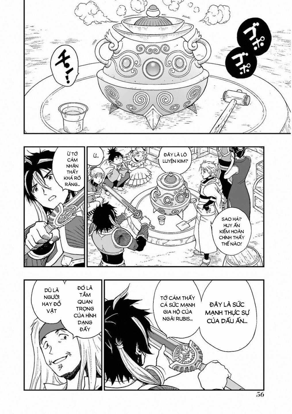 Dragon Quest - Dấu Ấn Roto - Những người kế thừa Chapter 306 trang 5