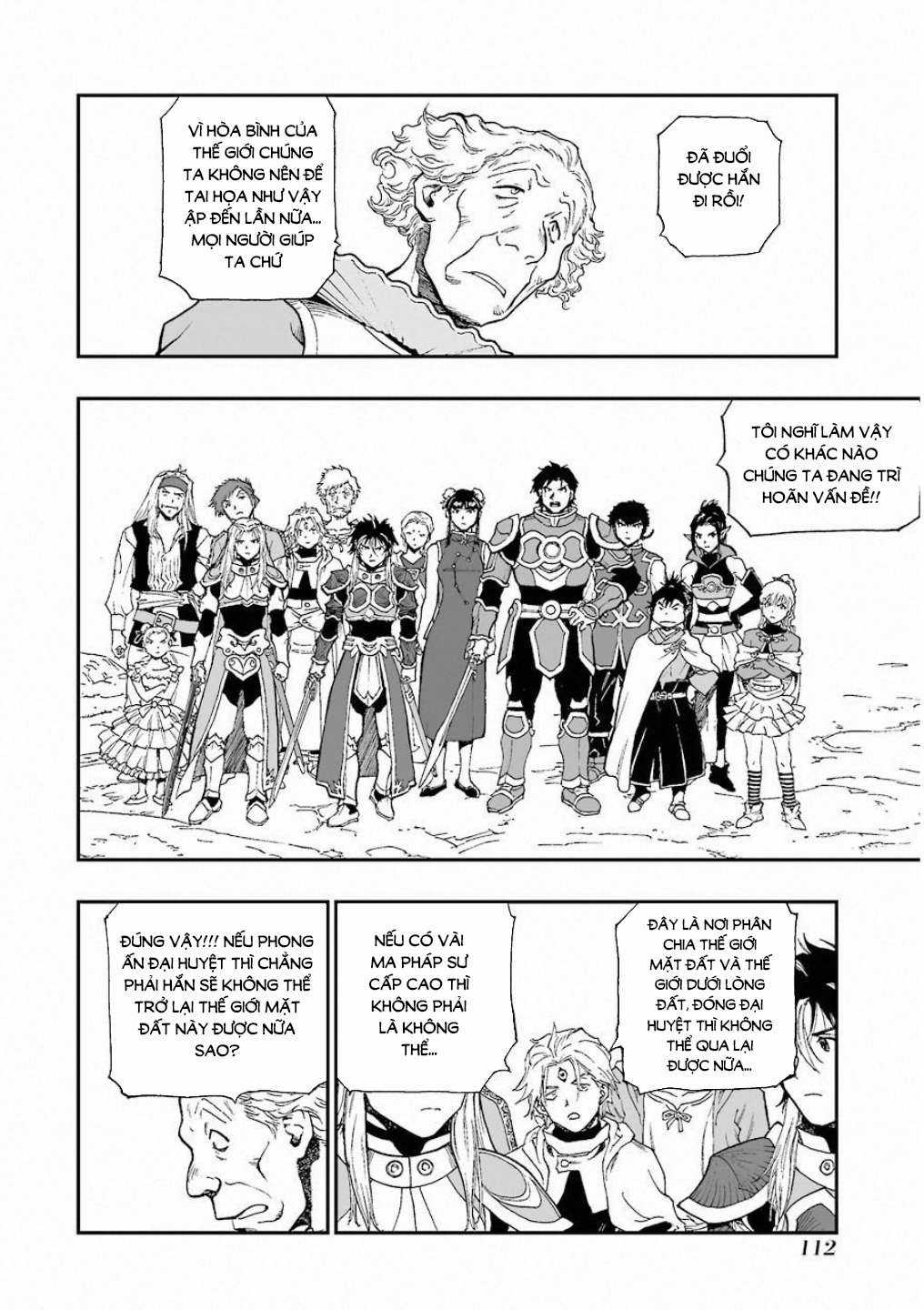 Dragon Quest - Dấu Ấn Roto - Những người kế thừa Chapter 308 trang 11