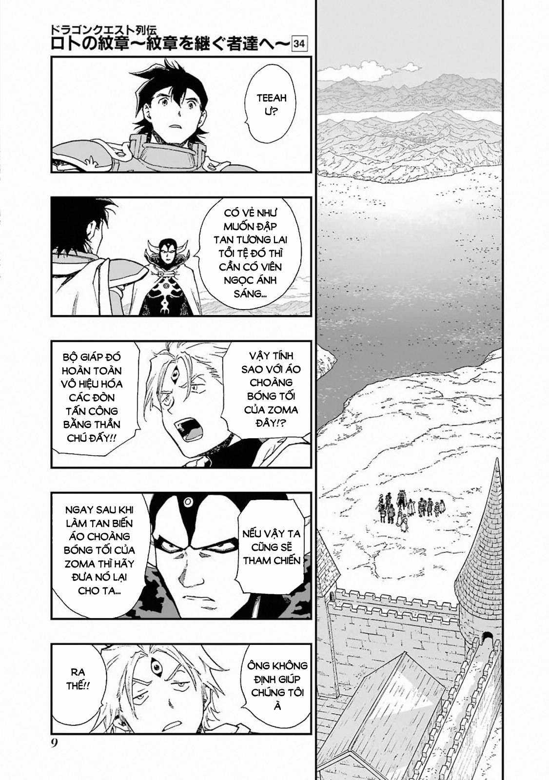 Dragon Quest - Dấu Ấn Roto - Những người kế thừa Chapter 312 trang 10