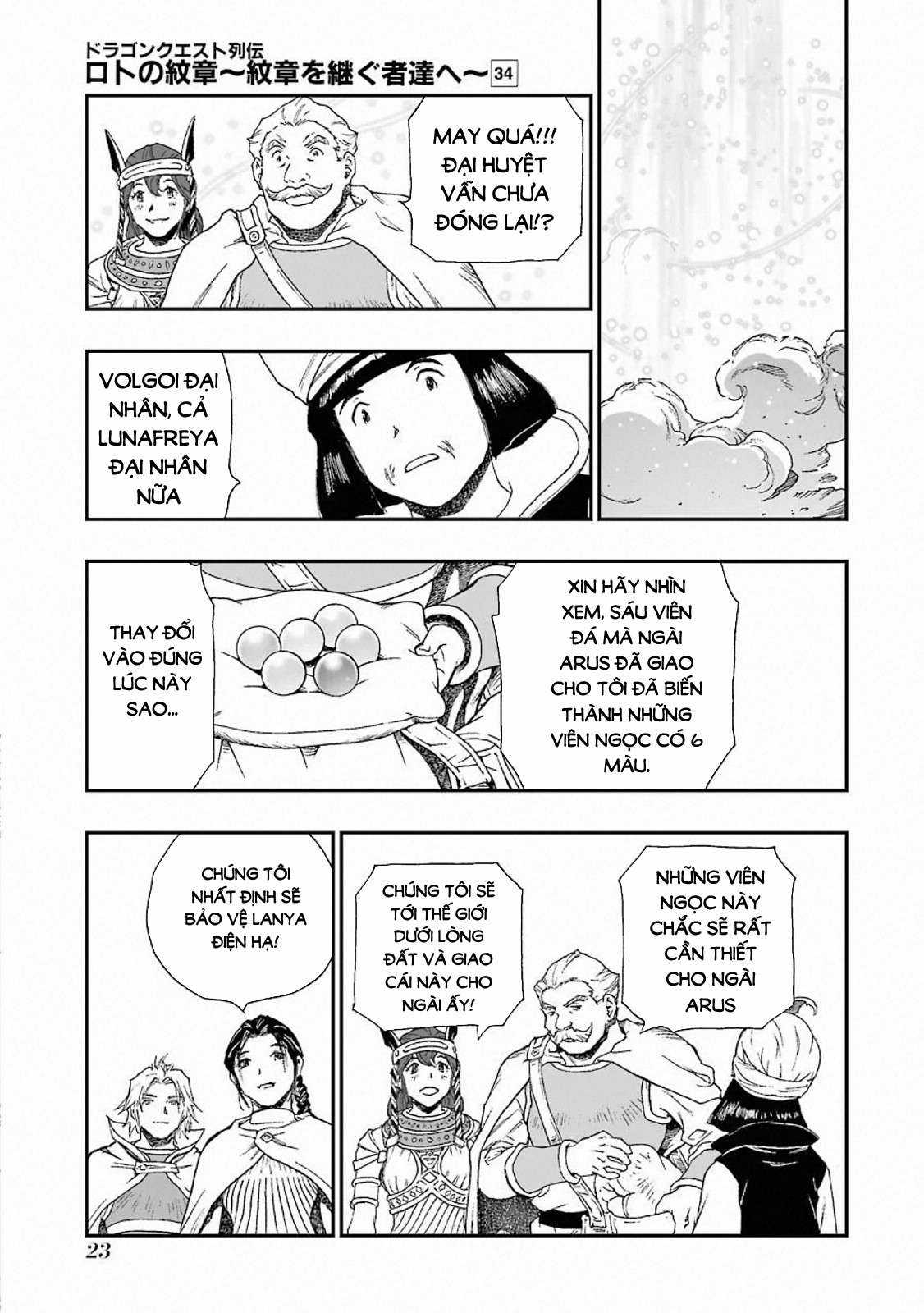 Dragon Quest - Dấu Ấn Roto - Những người kế thừa Chapter 312 trang 23