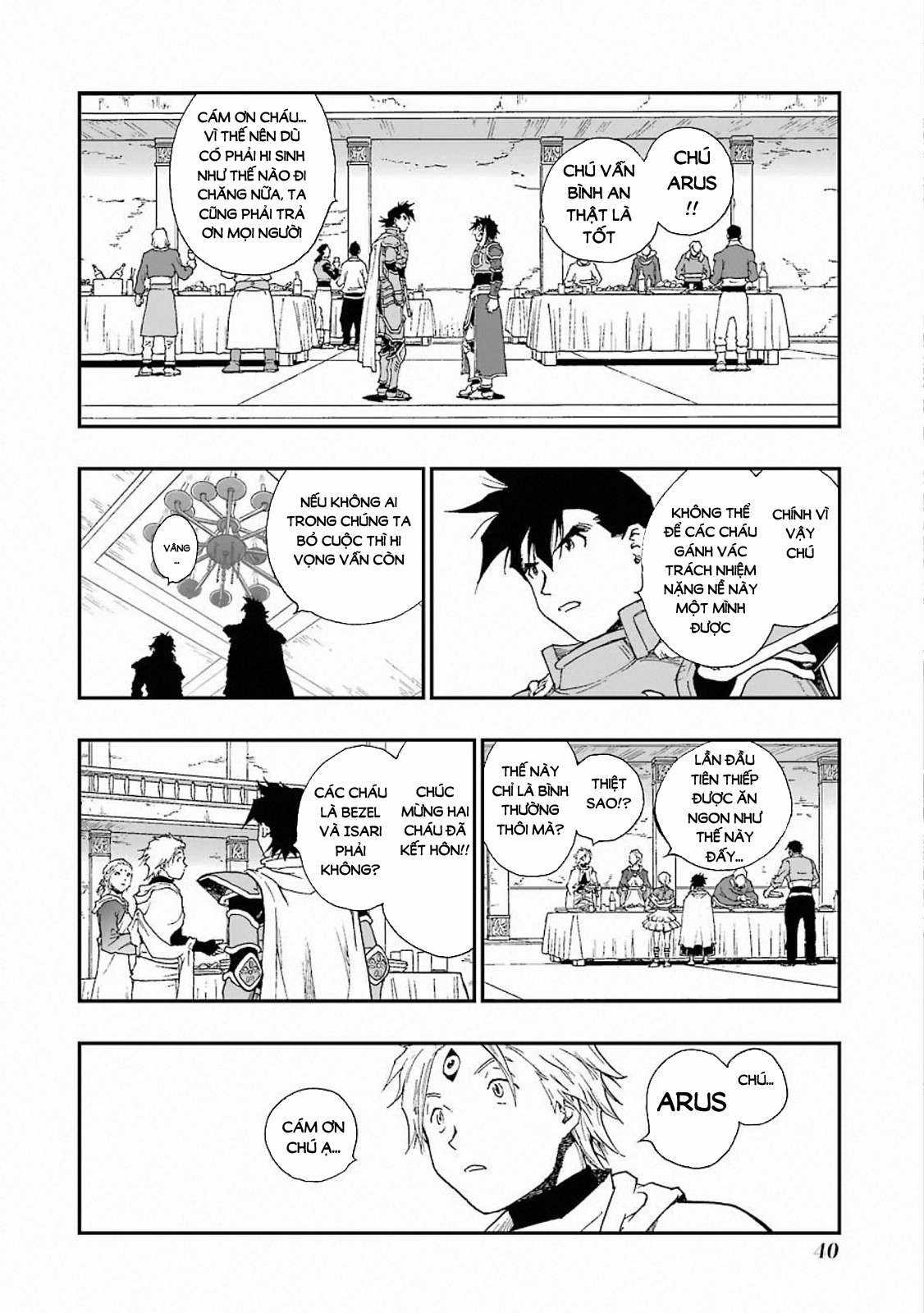 Dragon Quest - Dấu Ấn Roto - Những người kế thừa Chapter 313 trang 13