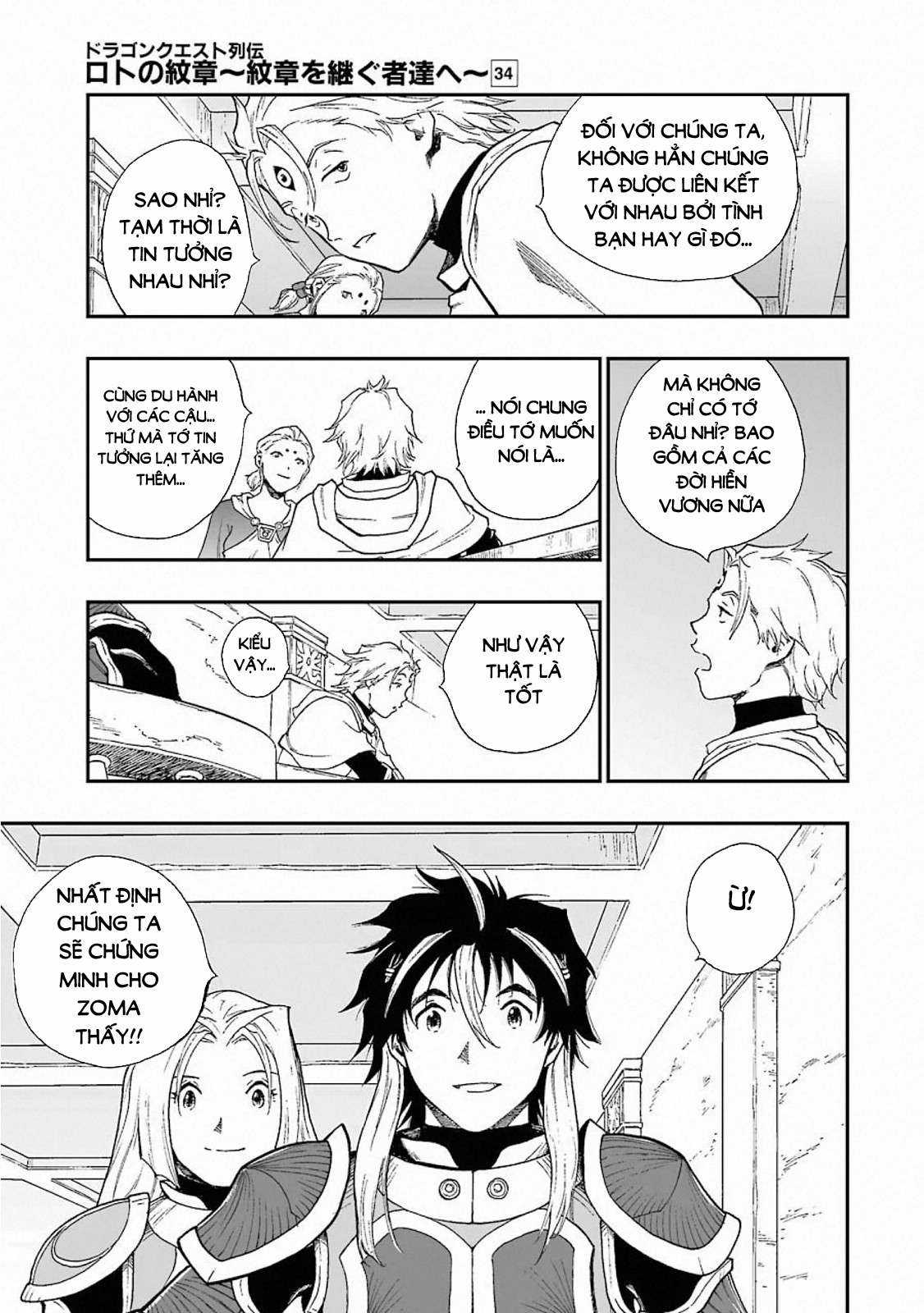 Dragon Quest - Dấu Ấn Roto - Những người kế thừa Chapter 313 trang 16