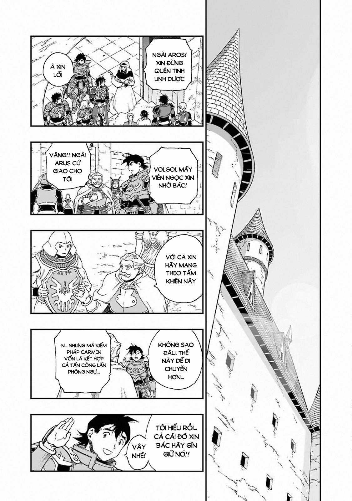 Dragon Quest - Dấu Ấn Roto - Những người kế thừa Chapter 313 trang 17