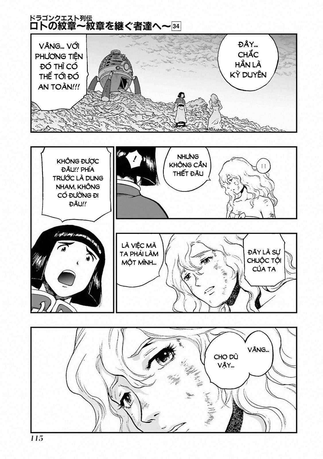 Dragon Quest - Dấu Ấn Roto - Những người kế thừa Chapter 316 trang 11