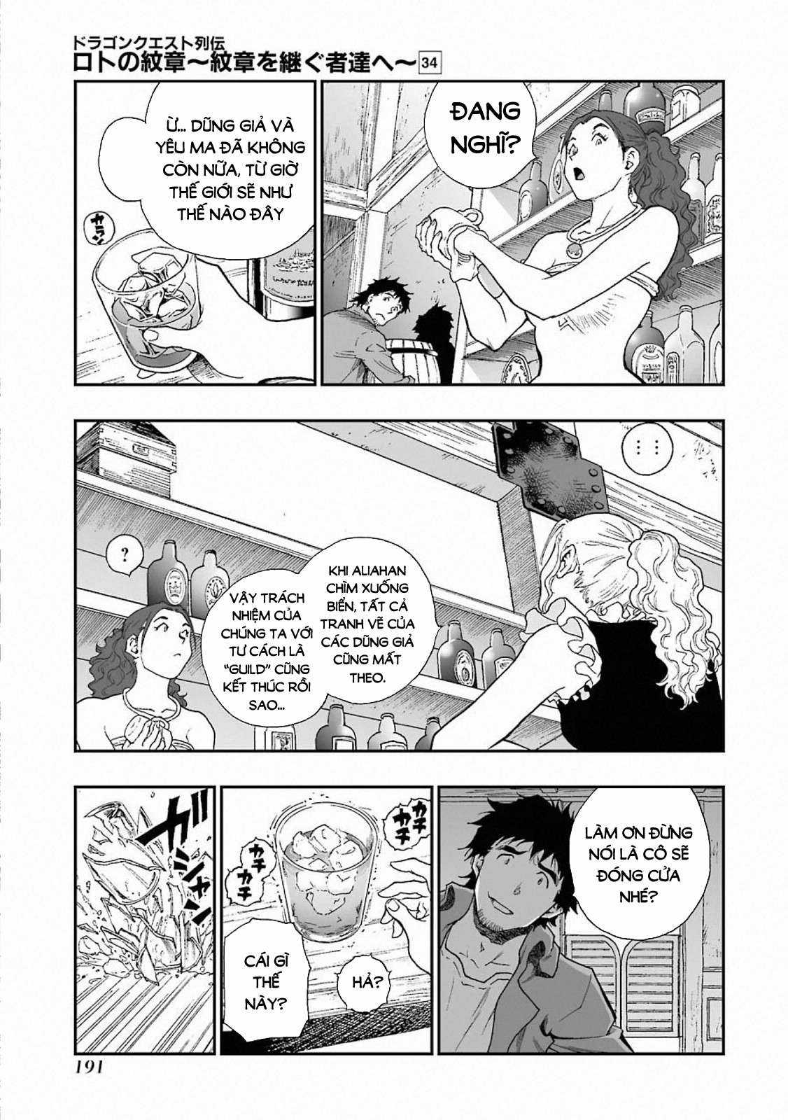 Dragon Quest - Dấu Ấn Roto - Những người kế thừa Chapter 319 trang 12