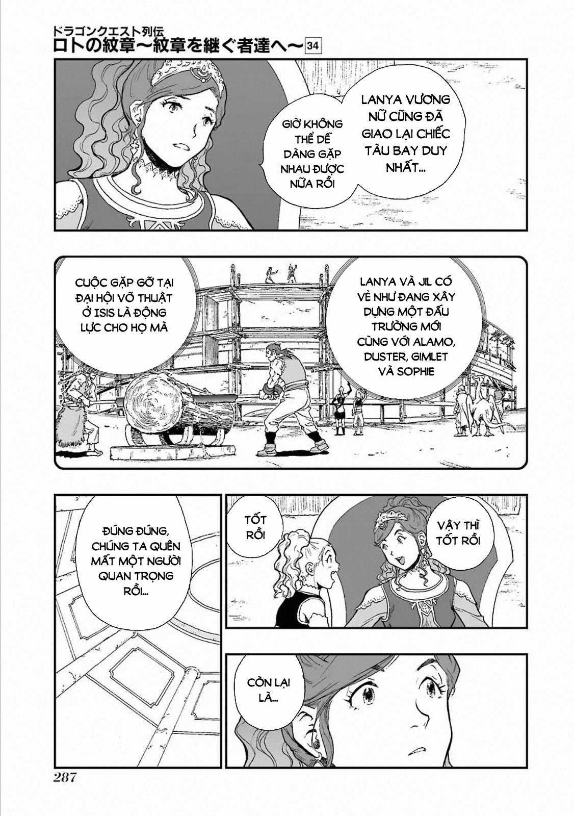 Dragon Quest - Dấu Ấn Roto - Những người kế thừa Chapter 323 trang 14