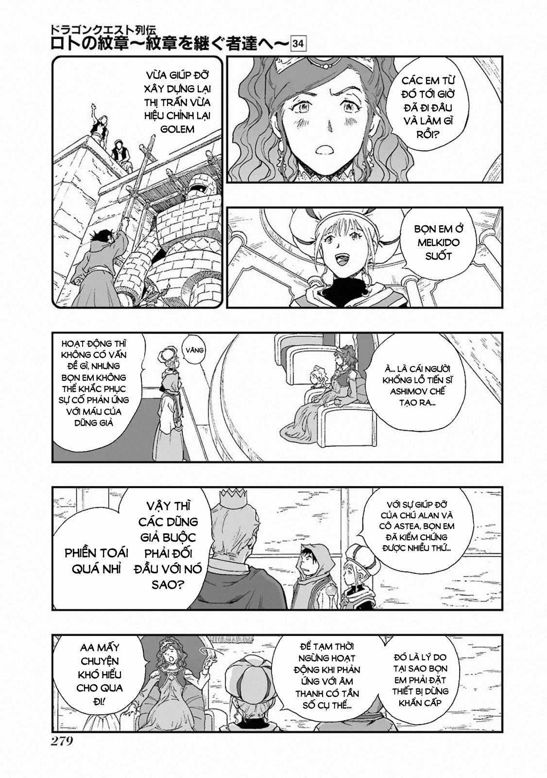 Dragon Quest - Dấu Ấn Roto - Những người kế thừa Chapter 323 trang 6