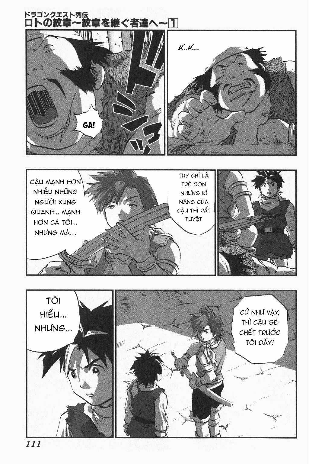 Dragon Quest - Dấu Ấn Roto - Những người kế thừa Chapter 5 trang 4