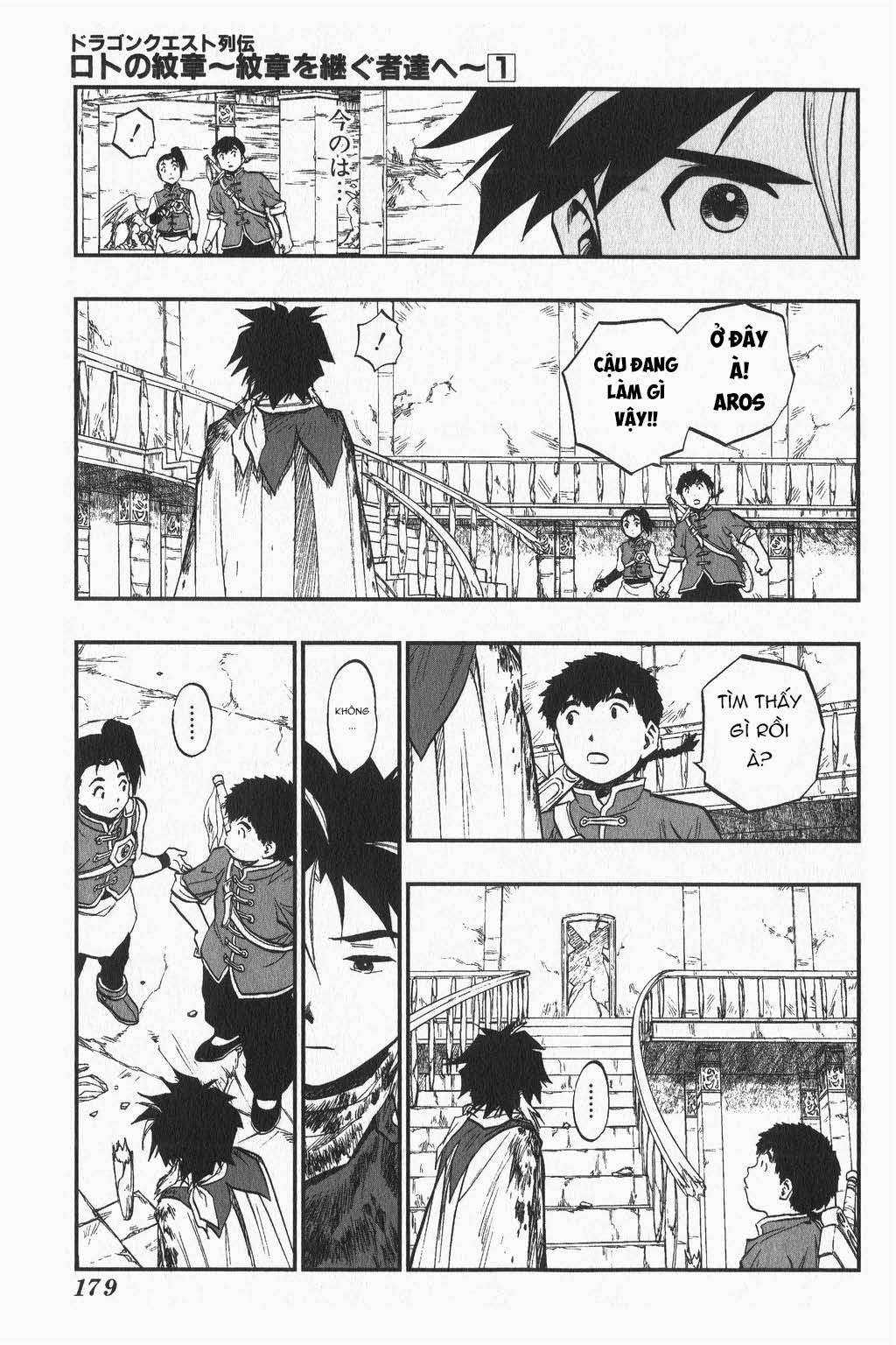 Dragon Quest - Dấu Ấn Roto - Những người kế thừa Chapter 8 trang 14