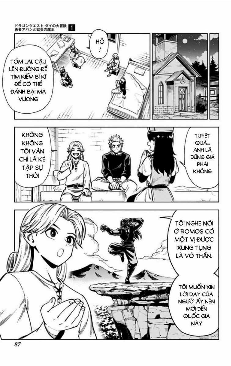 Dragon Quest - Dũng Giả Avan và Ngục Viêm Ma Vương Chapter 2 trang 27