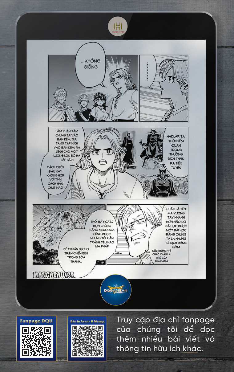 Dragon Quest - Dũng Giả Avan và Ngục Viêm Ma Vương Chapter 29 trang 30
